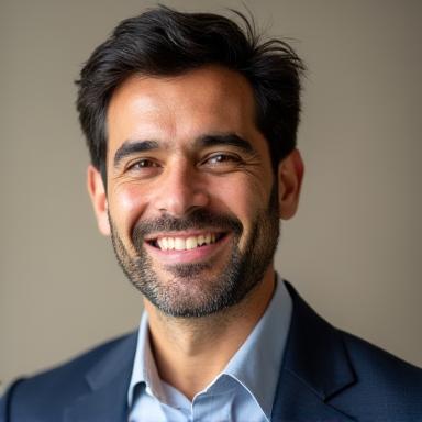 Carlos Gómez, coach de vida sonriente.